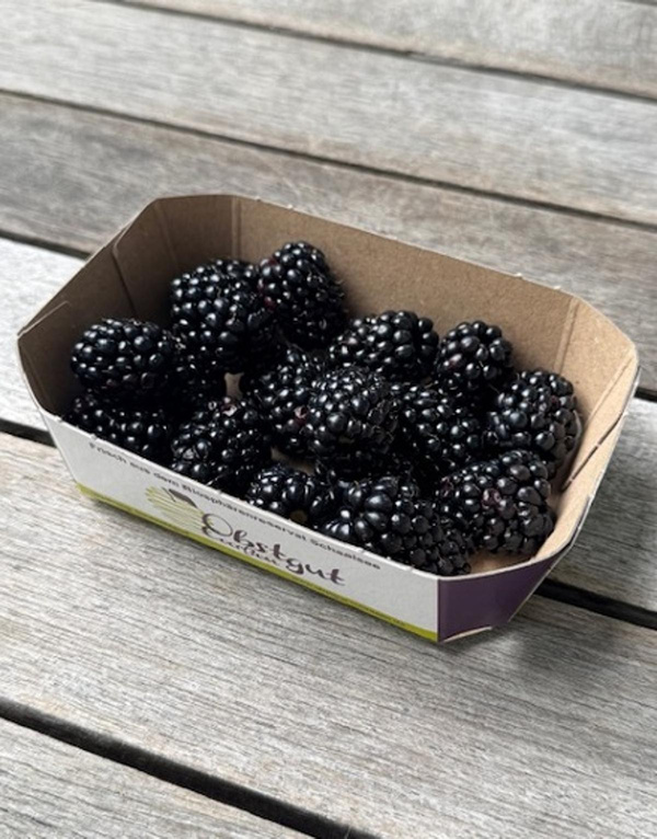 Produktfoto zu Brombeeren 125 g Schale