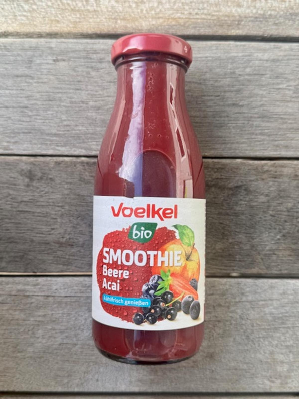 Produktfoto zu Smoothie Beere Acai 250ml Glas