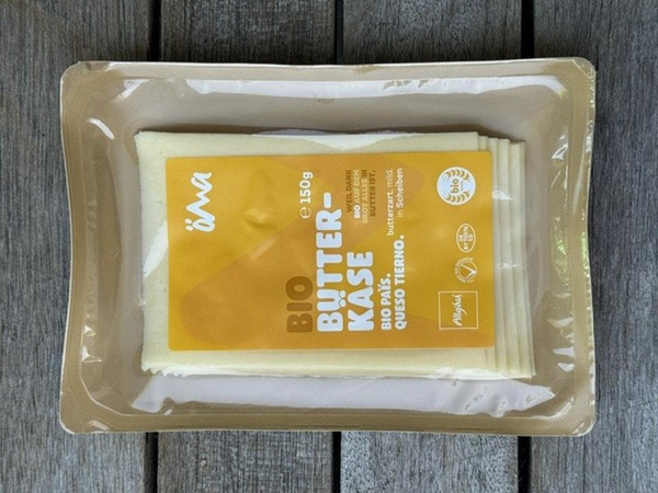 Produktfoto zu Butterkäse ÖMA 150 g in Scheiben
