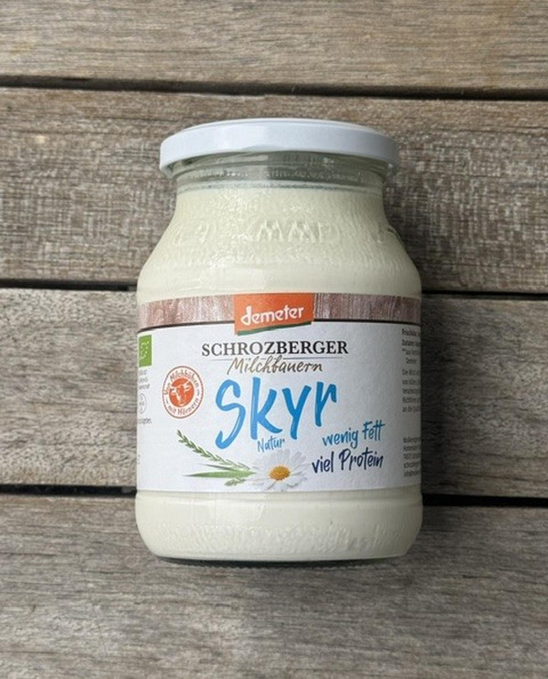 Produktfoto zu Skyr Natur 500g Glas