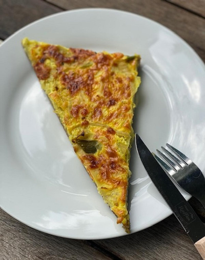 Produktfoto zu Lauch-Curry Quiche von Back Bord