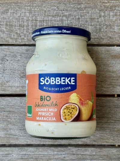 Produktfoto zu Joghurt Pfirsich-Maracuja Joghurt 500g Glas