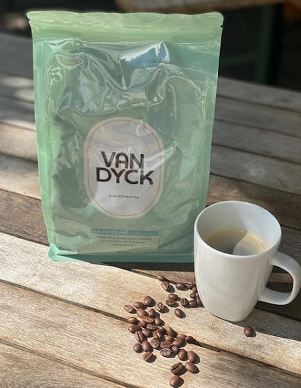 Produktfoto zu Hausfreund ganze Bohne 1kg