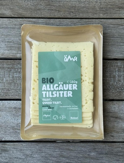 Produktfoto zu Tilsiter ÖMA 150 g in Scheiben