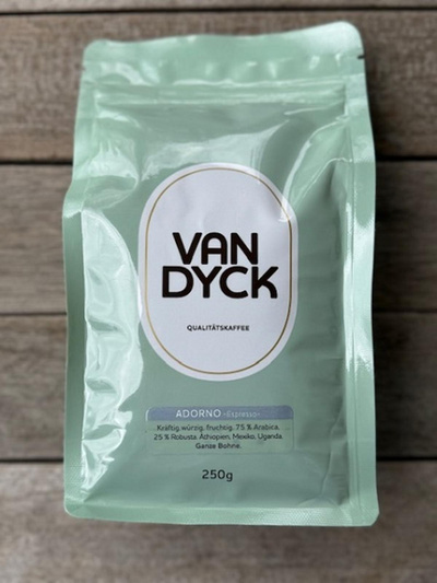 Produktfoto zu Espresso Adorno ganze Bohne 250g