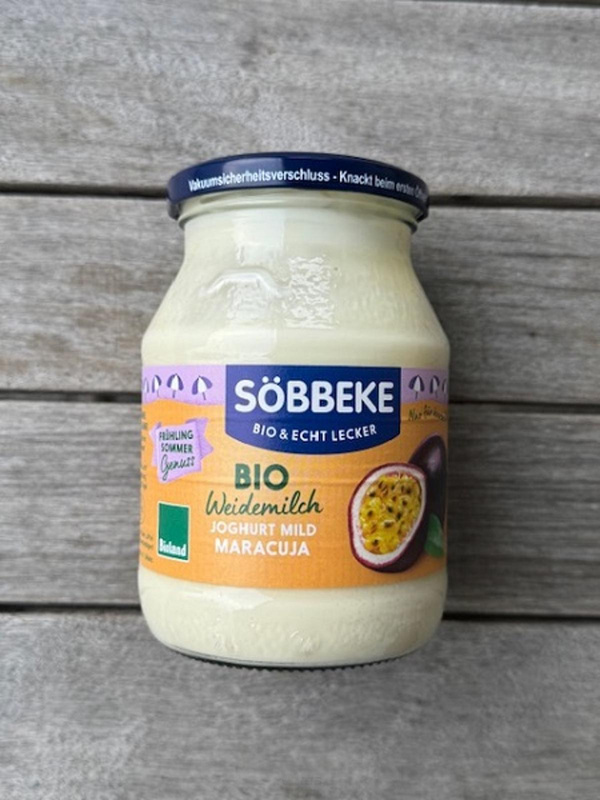 Produktfoto zu Joghurt Maracuja 500 g Glas
