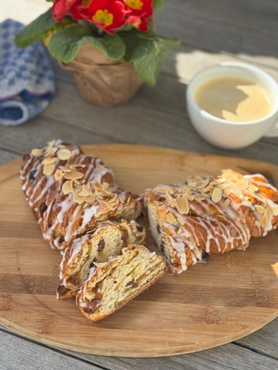 Produktfoto zu Oster MarzipanZopf 450g von DLS