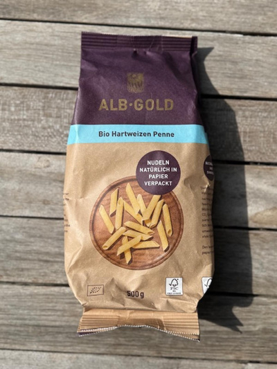 Produktfoto zu Hartweizen Penne 500g