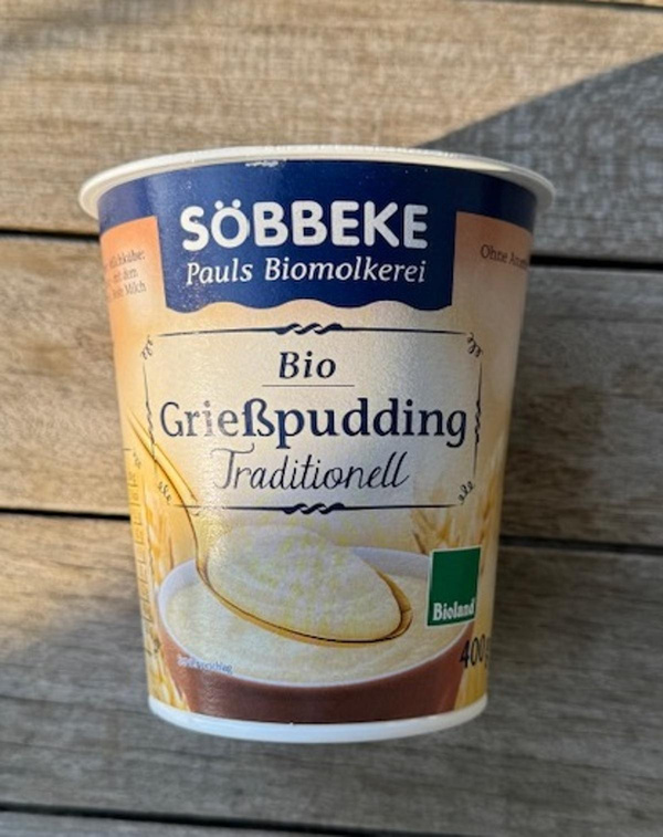 Produktfoto zu Grießpudding 400 g Brecher
