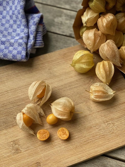 Produktfoto zu Physalis, 100 g Portion