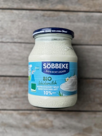 Produktfoto zu Rahmjoghurt griechischer Art 500g Glas