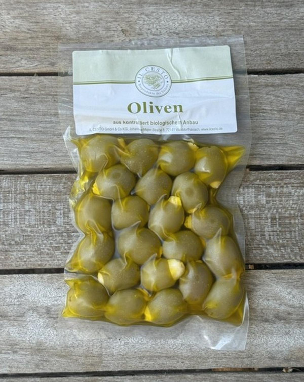 Produktfoto zu Oliven mit Mandeln gefüllt, natur 175g