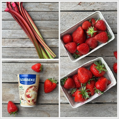 Das Bild zeigt eine Dinkel-Nussecke