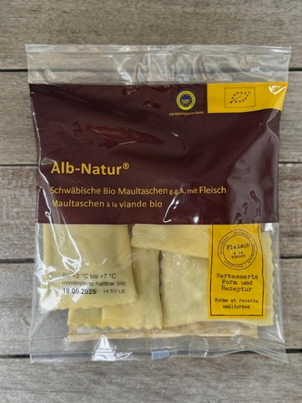 Produktfoto zu Frische Maultaschen mit Fleisch 300g