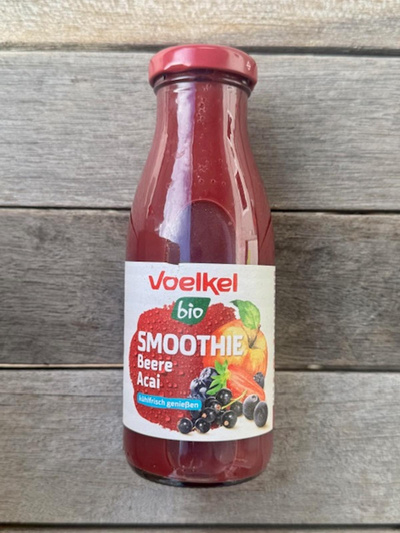 Produktfoto zu Smoothie Beere Acai 250ml Glas