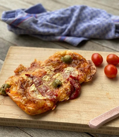 Produktfoto zu Mediterrane Pinsa von Back Bord